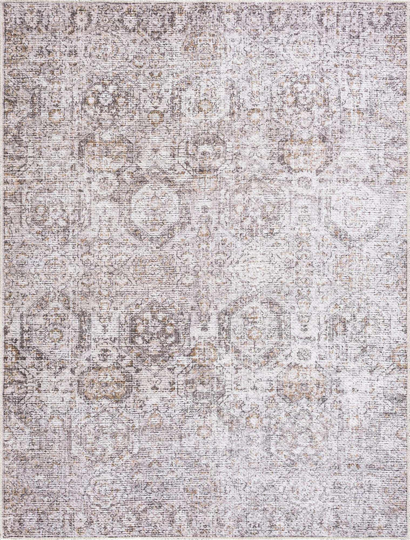 Decorative washable Parkerfield area rug by Boutique Rugs featuring a modern design in neutral tones.