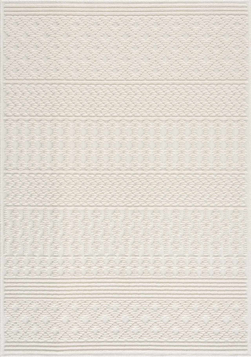 White washable area rug by Boutique Rugs featuring a modern design, perfect for adding style and comfort to any room.