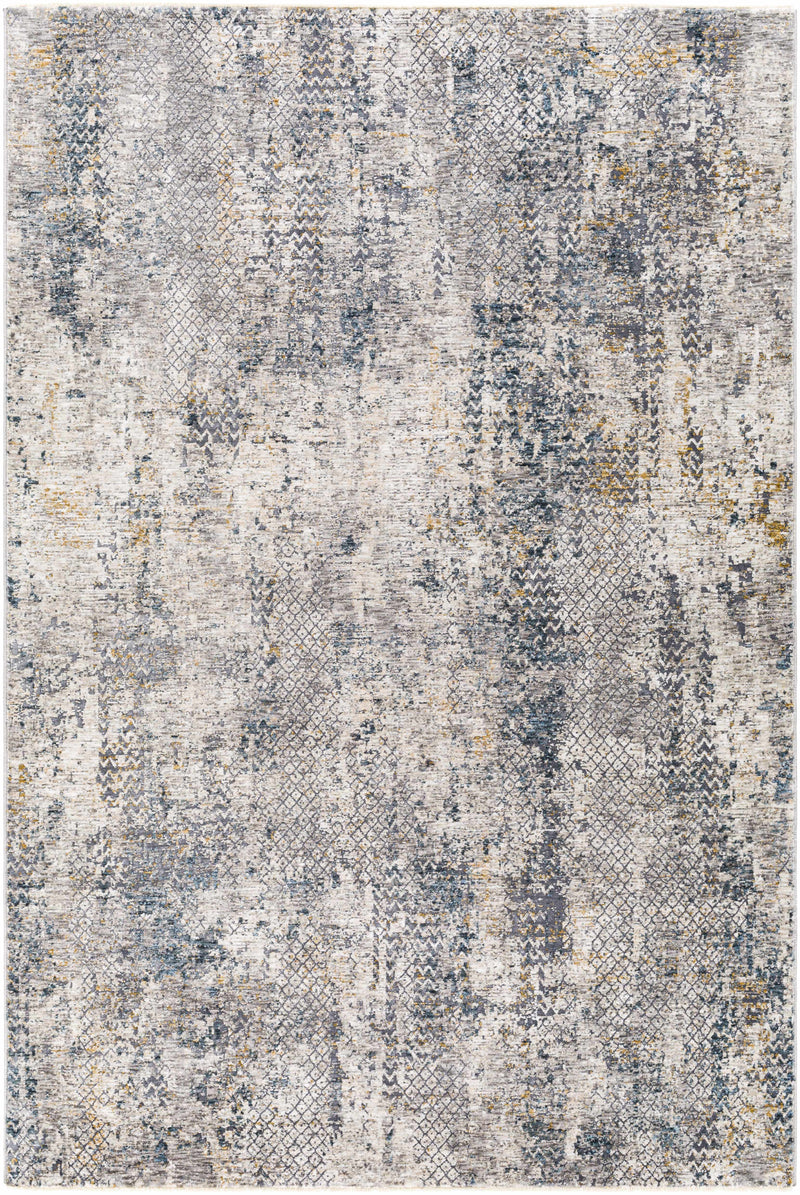 Abstract Luxe Fringe Rug by Boutique Rugs featuring a modern design with fringed edges, perfect for contemporary home decor.