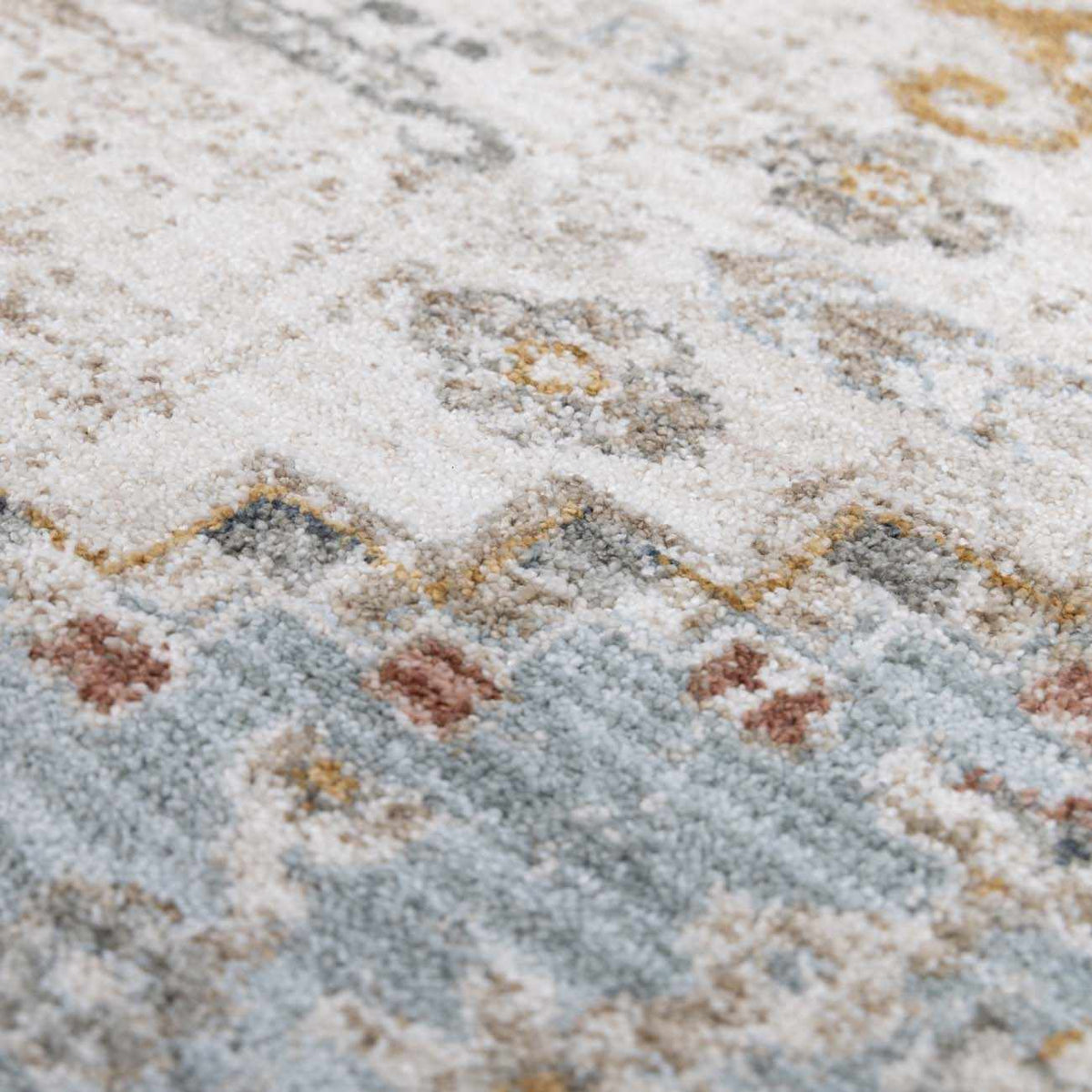 Kouta Cream Area Rug by Boutique Rugs featuring a textured, neutral-toned design suitable for modern living spaces