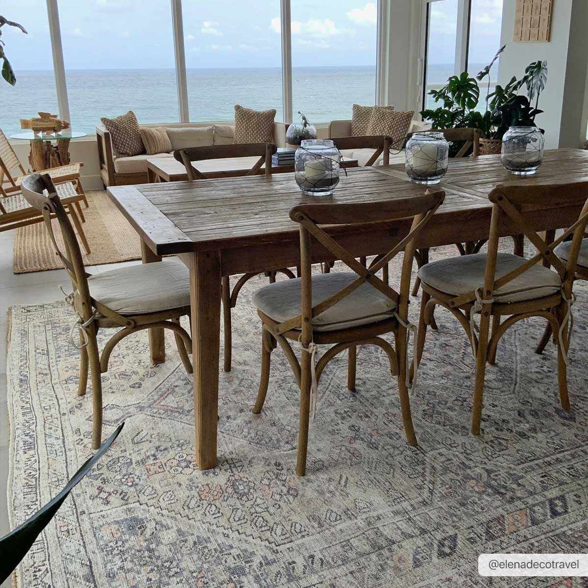 Barny Tan washable area rug by Boutique Rugs, 8x10 feet, featuring a warm tan color and soft textured surface.