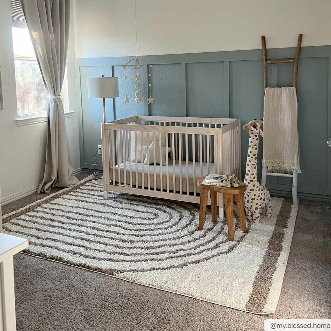Beige Jola area rug by Boutique Rugs, featuring a soft, textured design ideal for living rooms and bedrooms.