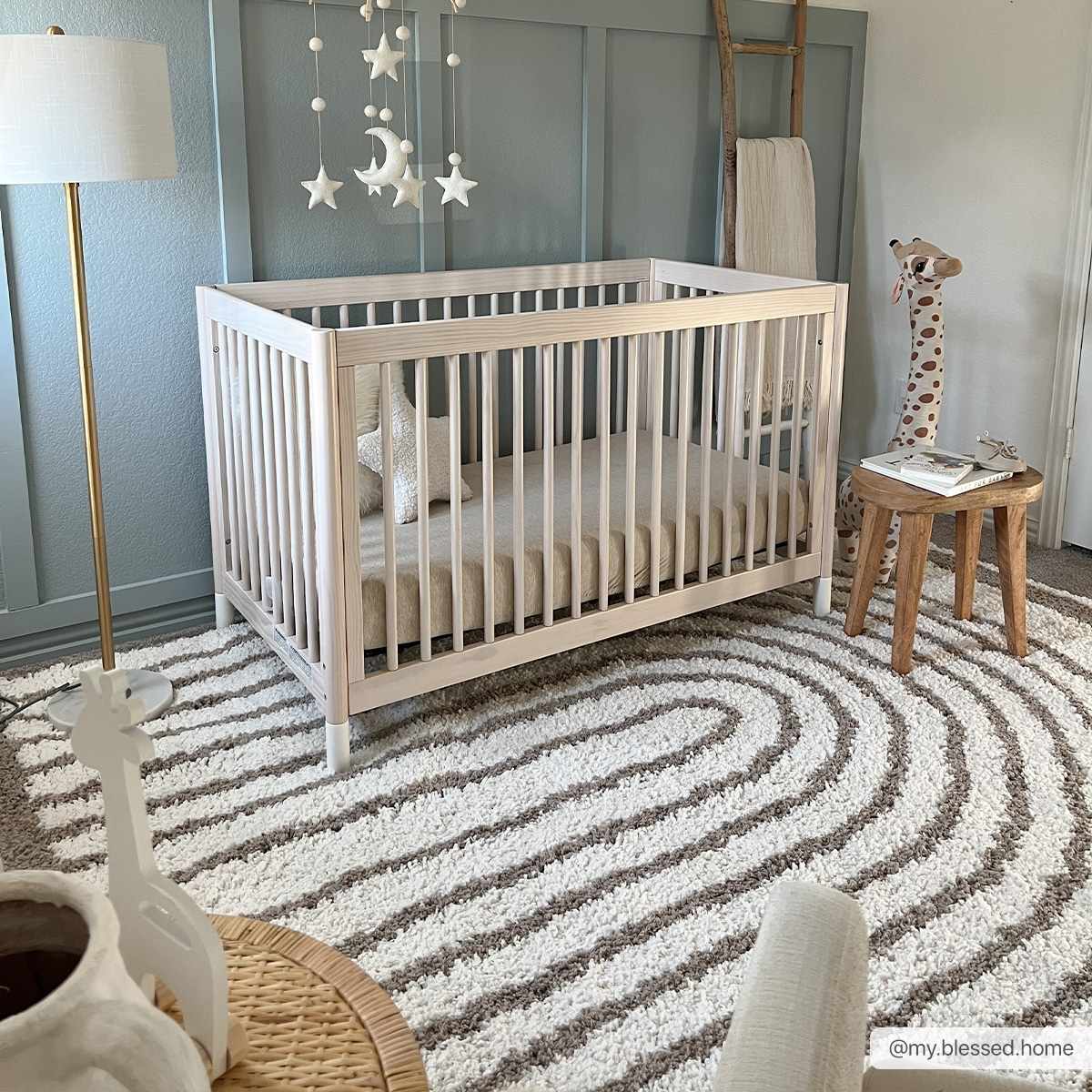 Beige Jola area rug by Boutique Rugs, showcasing a soft, textured design suitable for living rooms or bedrooms.