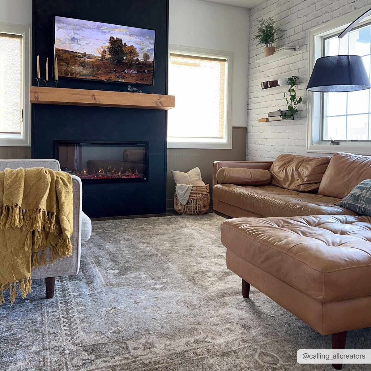 Cream washable rug from Gael Boutique Rugs in an 8x10 size, featuring a soft, textured design for cozy living spaces.