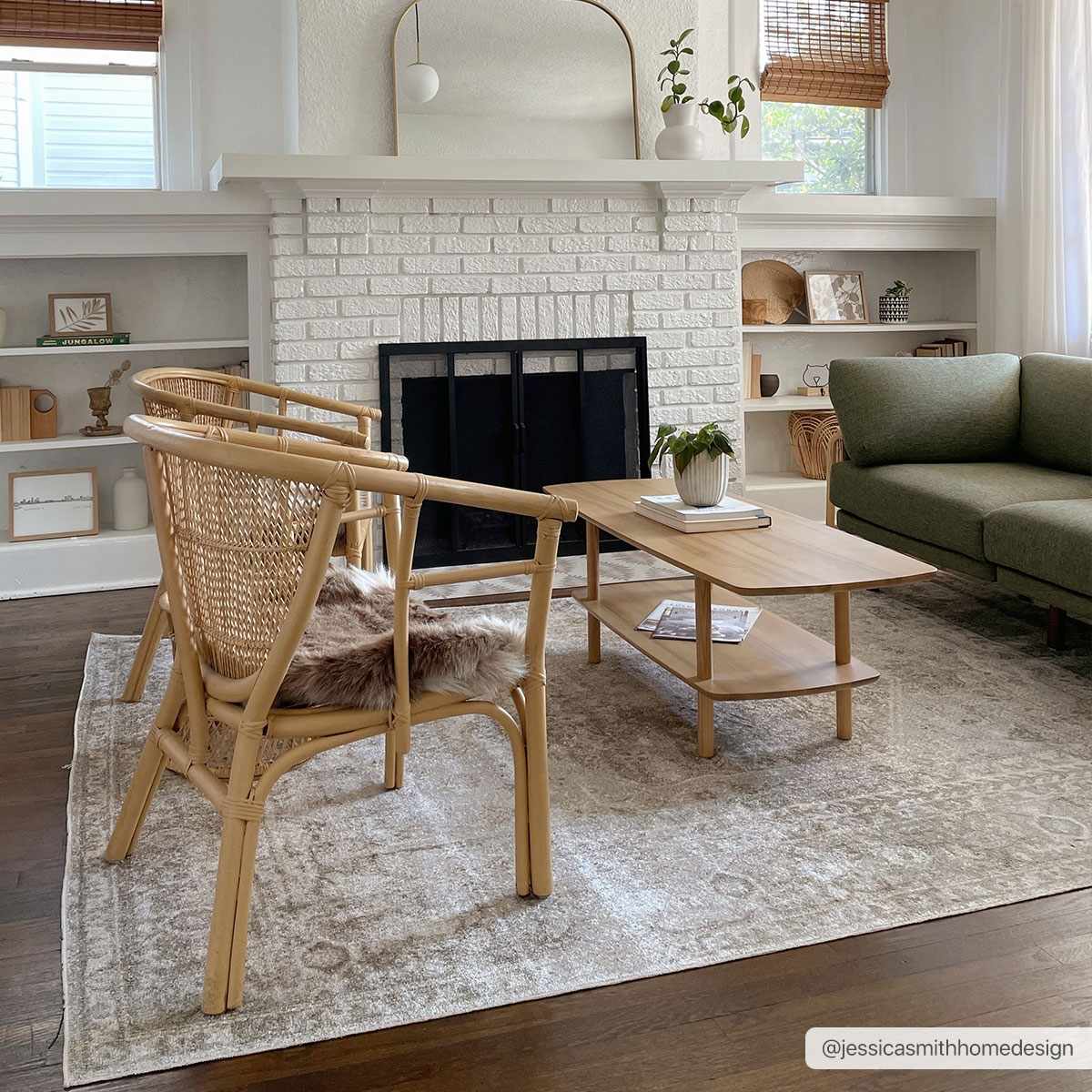 Cream washable rug from Gael Boutique Rugs, showcasing a soft, plush area rug with a modern design and durable fabric.