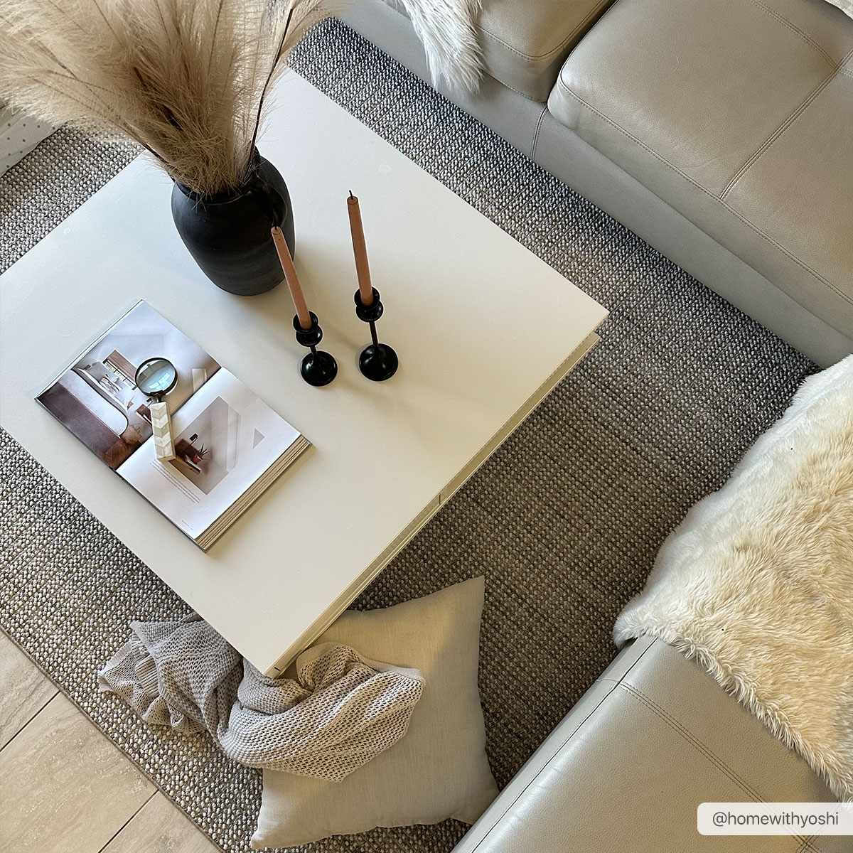 Cream Gowan area rug by Boutique Rugs featuring a soft, textured design ideal for living room or bedroom decor.