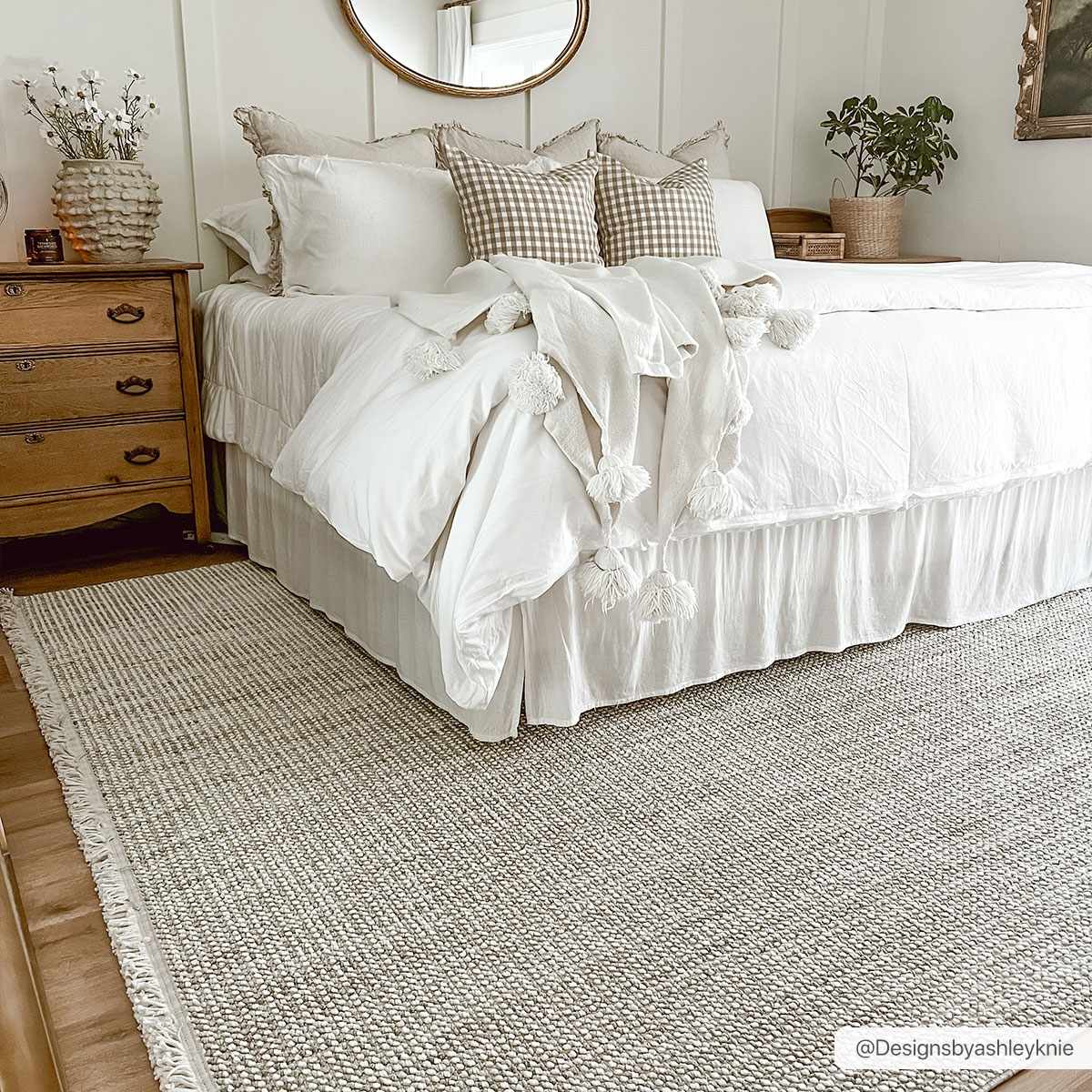 Cream Gowan area rug by Boutique Rugs featuring a stylish, intricate design suitable for contemporary home decor.
