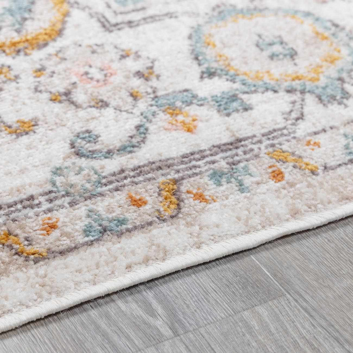 Herstmonceux Area Rug by Boutique Rugs, featuring a detailed, colorful pattern with intricate pile texture.