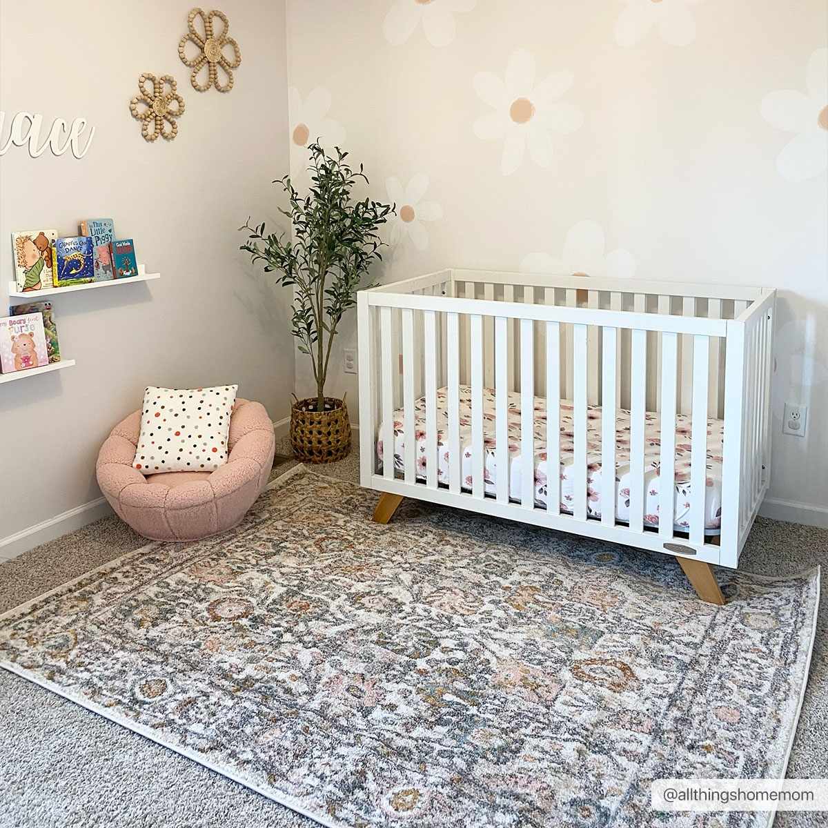 Herstmonceux area rug by Boutique Rugs featuring intricate patterns in neutral tones, perfect for adding style to living spaces.