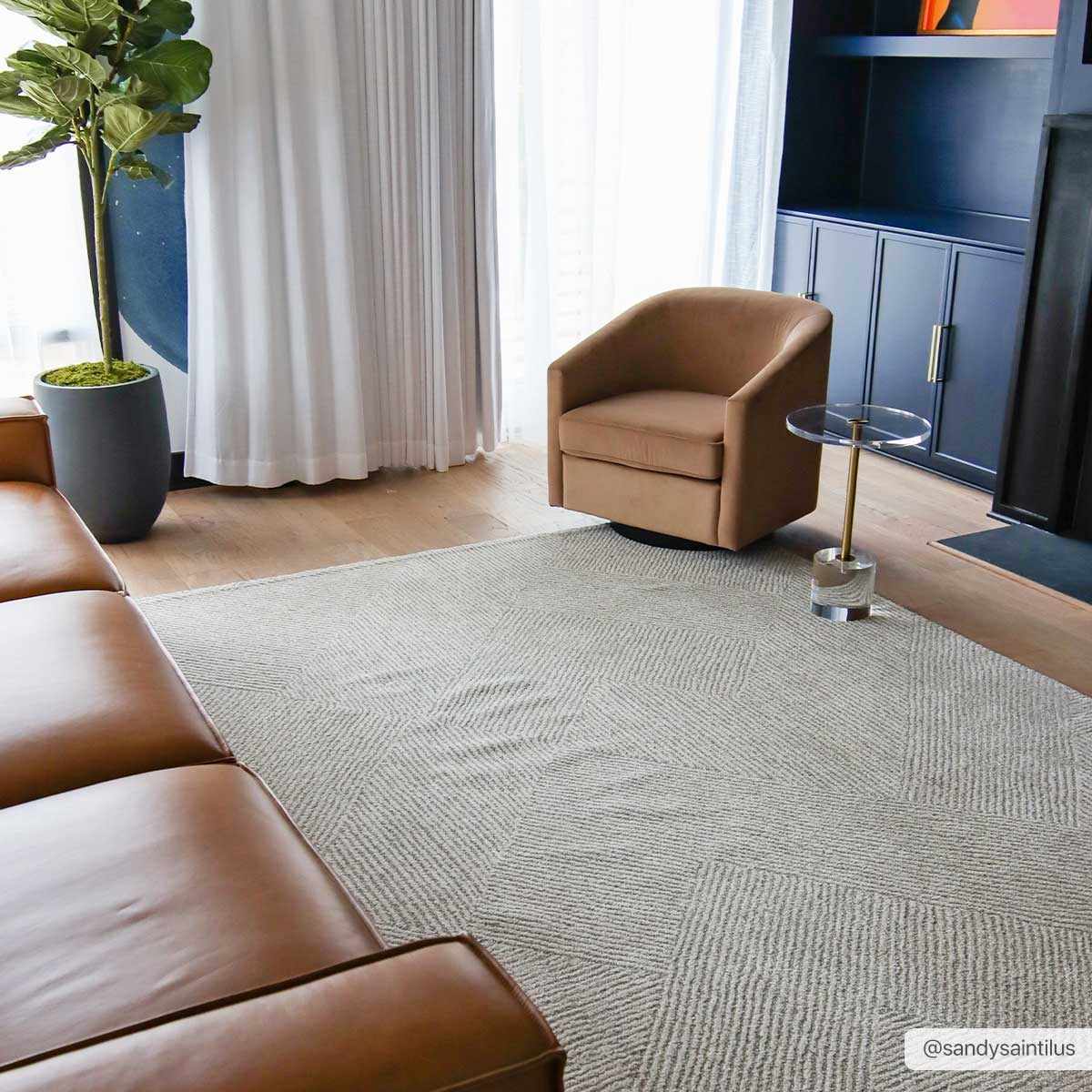 Horsley area rug by Boutique Rugs in 8x10 size featuring a sand and cream pattern with a soft, textured surface.