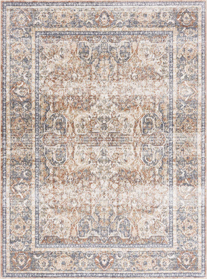Blue Boutique Rugs washable rug with geometric pattern, soft texture, and modern design for stylish home decor.