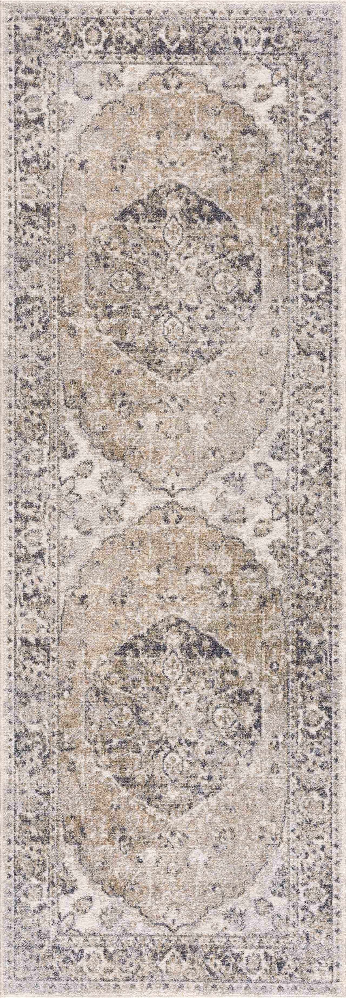 Beige flat pile washable rug from Boutique Rugs featuring a simple, modern design perfect for contemporary home decor.