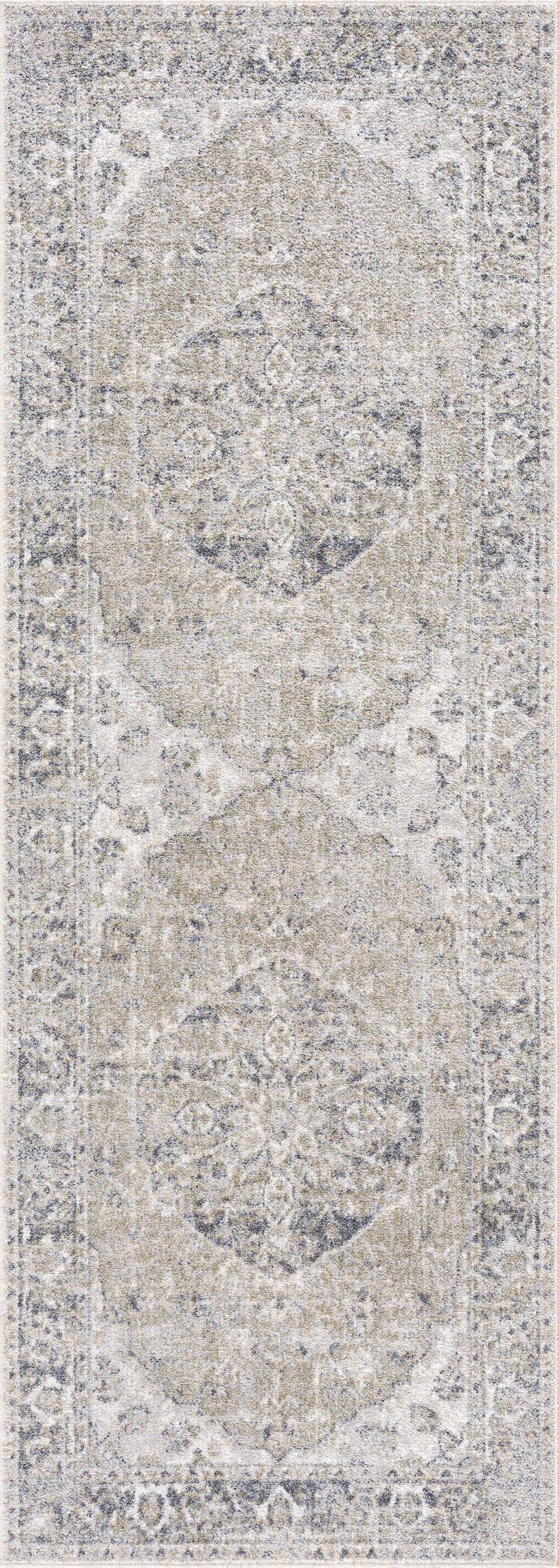 Colorful Rudoblu Boutique washable rug with intricate patterns, featuring a soft, textured surface and vibrant design.