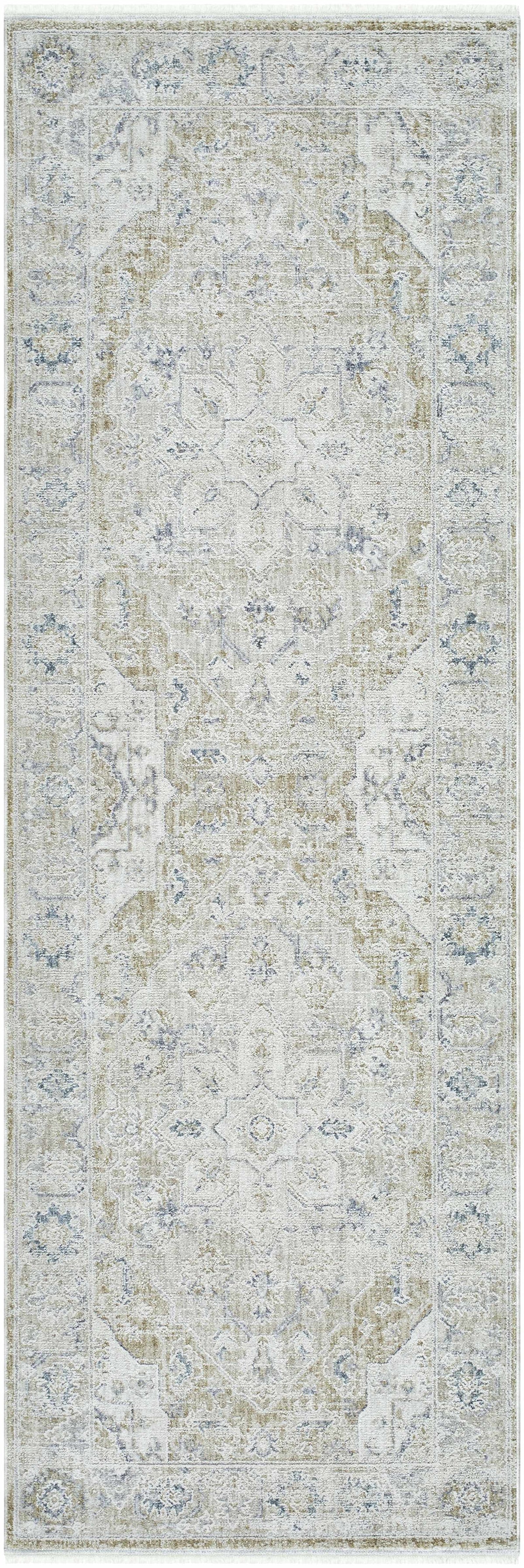 Boutique Rugs Rhody Luxe Rug featuring a textured, patterned design in neutral tones, perfect for modern living spaces.