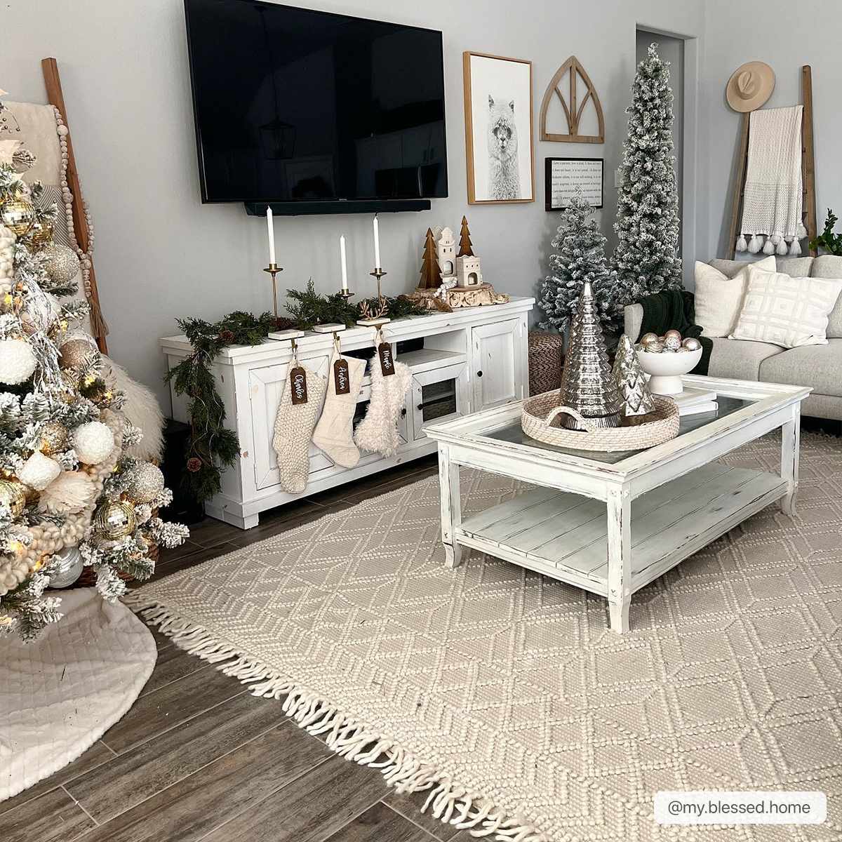 Beige wool rug with trellis pattern from Ramsbury collection by Boutique Rugs, showcasing soft texture and intricate design.
