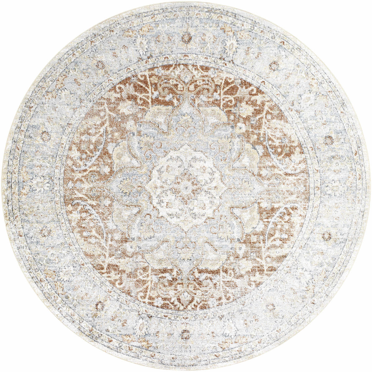 Boutique Rugs Emke flat pile washable rug with a soft, textured surface in neutral tones, ideal for modern living spaces.