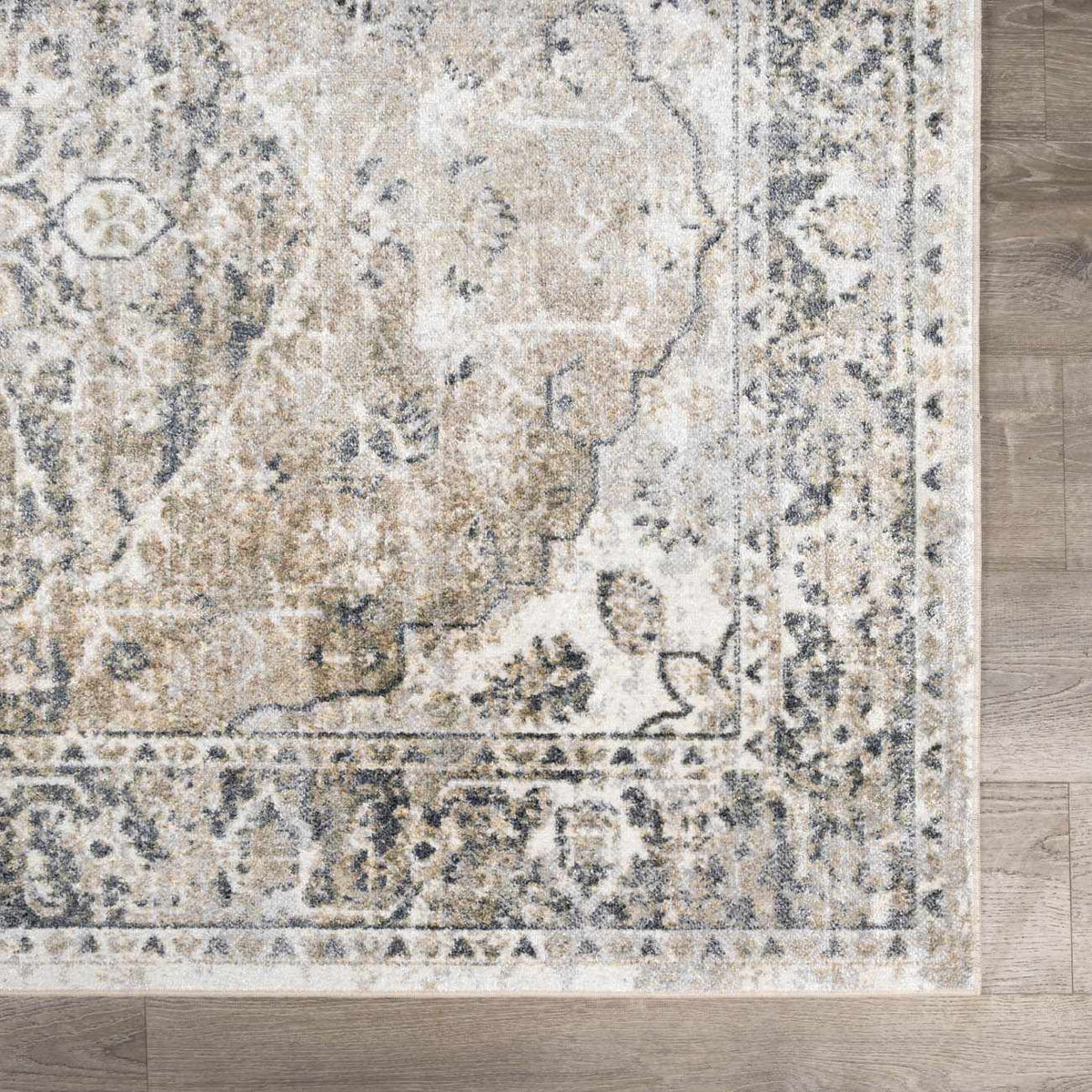 Beige flat pile washable rug by Boutique Rugs, featuring a soft, textured surface and versatile design for living spaces.