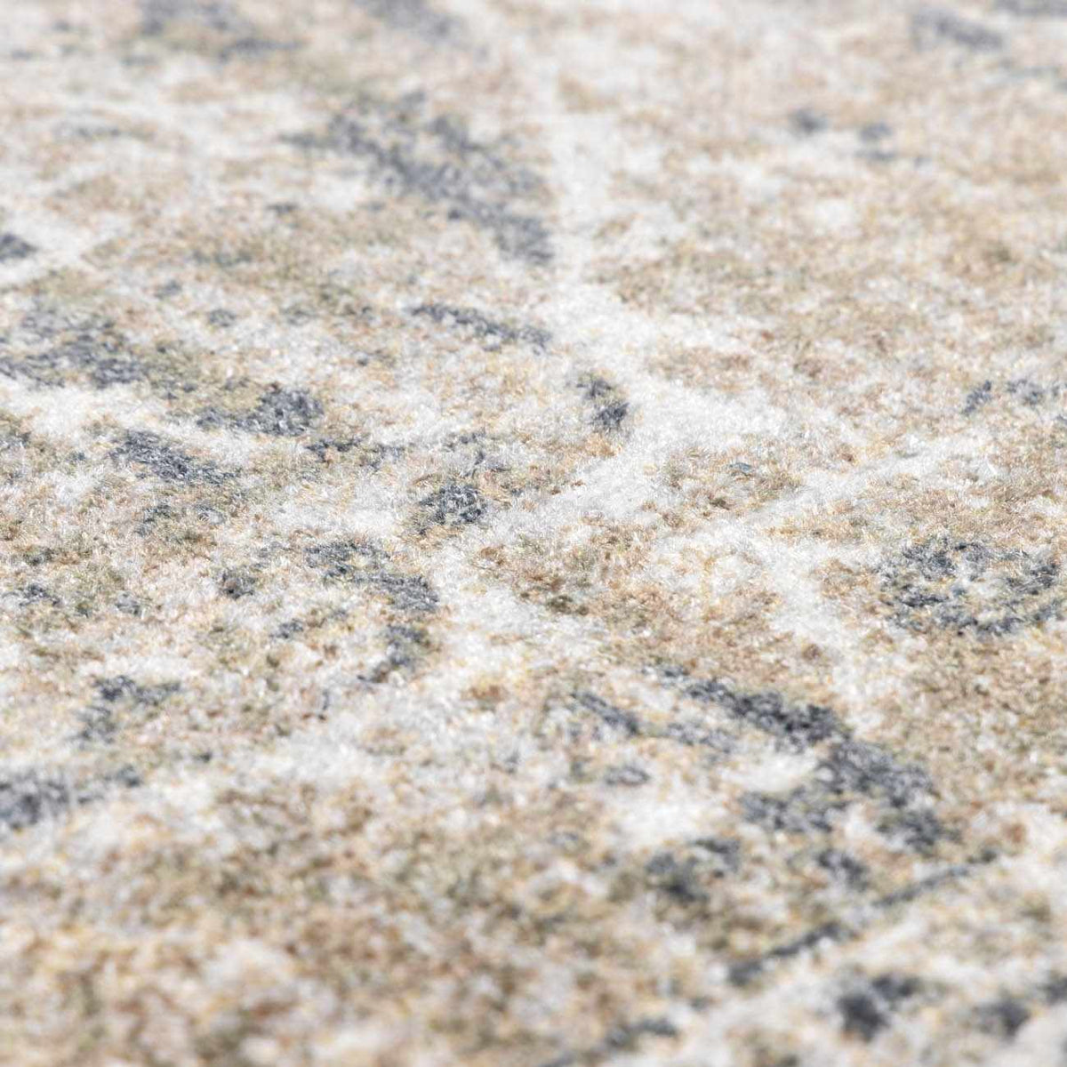 Beige flat pile washable rug from Boutique Rugs featuring a soft, textured surface perfect for living room or bedroom decor.