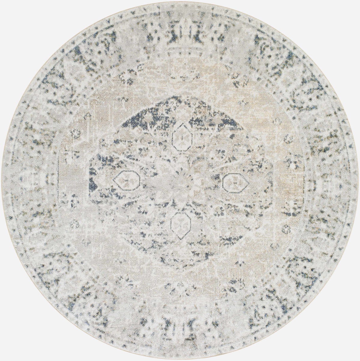 Soft beige Rudo flat pile washable rug by Boutique Rugs, showcasing its plush texture and simple, modern design.