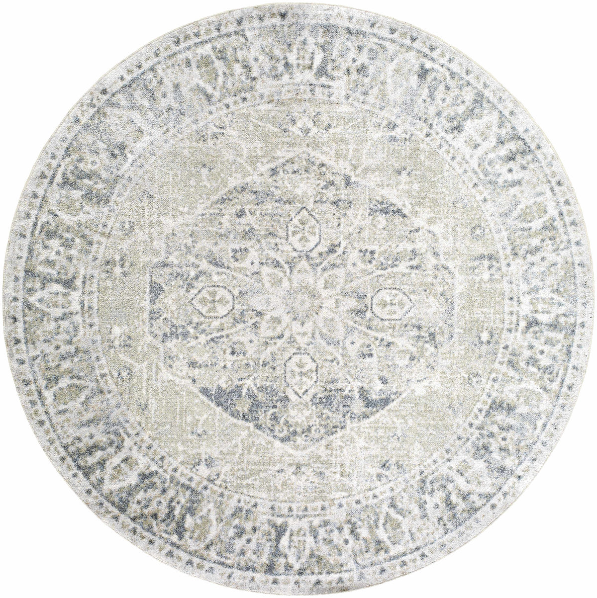 Boutique Rugs washable rug with geometric pattern in neutral tones, suitable for modern living room or bedroom decor.