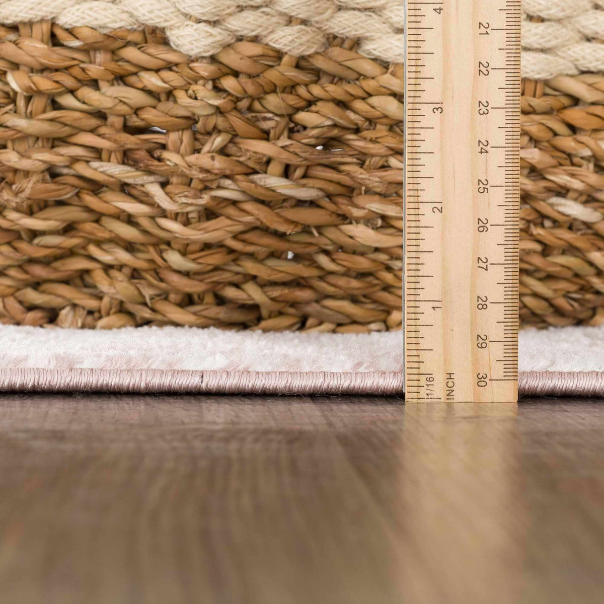 Boutique Rugs Leonora area rug with a textured pile in neutral tones, suitable for living rooms or bedrooms.
