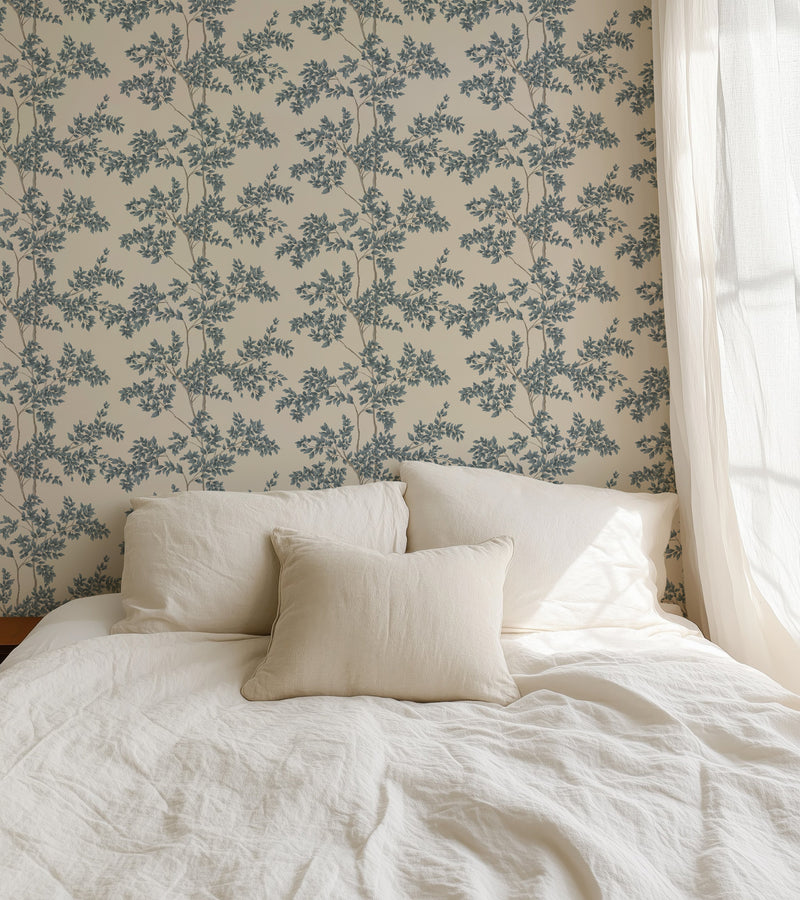 North and Finch Silas wallpaper featuring a stylish, textured design in neutral tones for modern interior decor.
