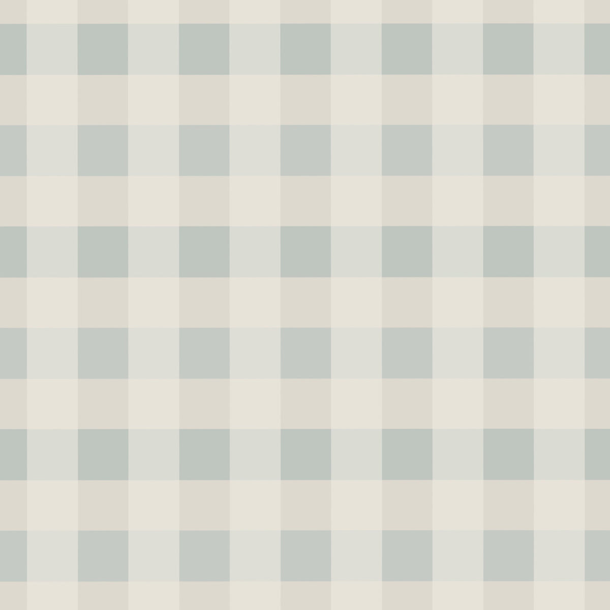 North and Finch Tate Plaid wallpaper in Colonial Blue, featuring a classic plaid pattern on textured wall surface.