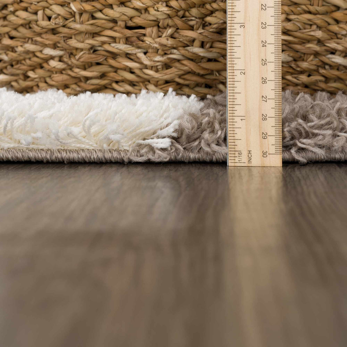 Brown checkered area rug by Boutique Rugs featuring a textured pile design in a modern checkered pattern.