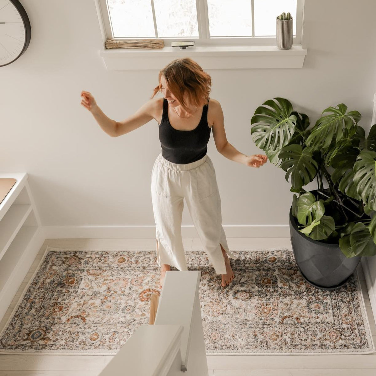 Herstmonceux area rug by Boutique Rugs featuring intricate patterns and soft colors, perfect for living room or bedroom decor.