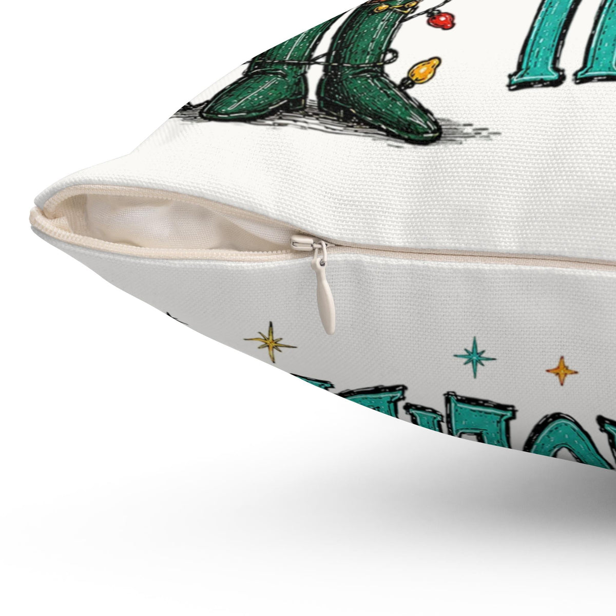 BlackbirdOak Nutty for the Holidays Nutcracker decorative pillow with festive holiday design and soft fabric.