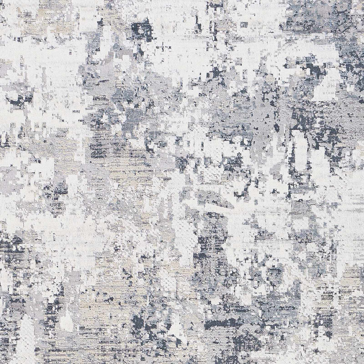Swatch of Islington Textured Luxe Area Rug by Boutique Rugs showing plush, textured fabric in neutral tones.
