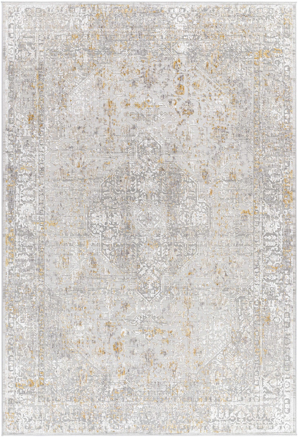 Kolin Textured Luxe Area Rug by Boutique Rugs showing a soft, textured design in neutral tones on a floor.