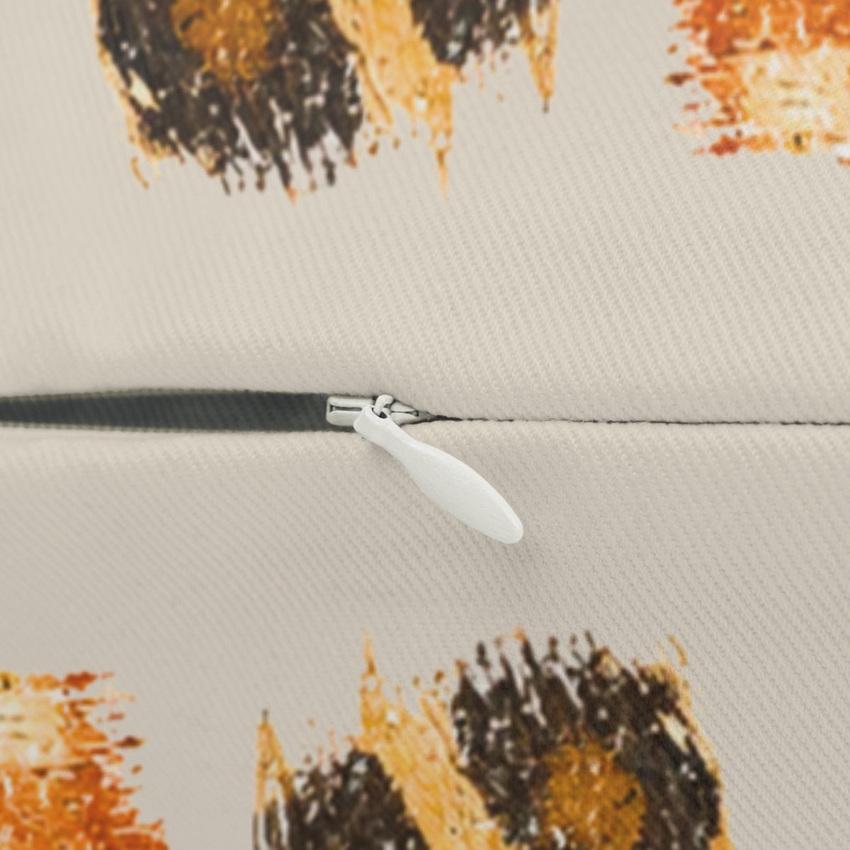 Fall lumbar pillow by Kraft Paper Scissors featuring autumn plaid and leopard print for cozy home decor.