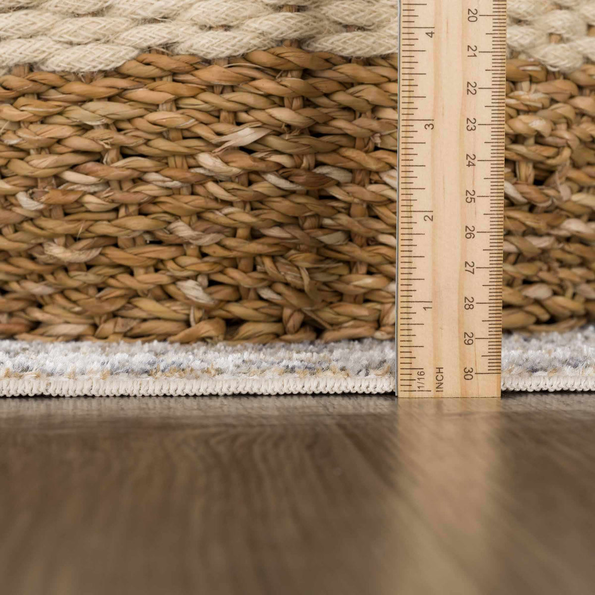 Colorful washable rug from Arias Boutique Rugs with a textured pile design, perfect for adding style to living spaces.
