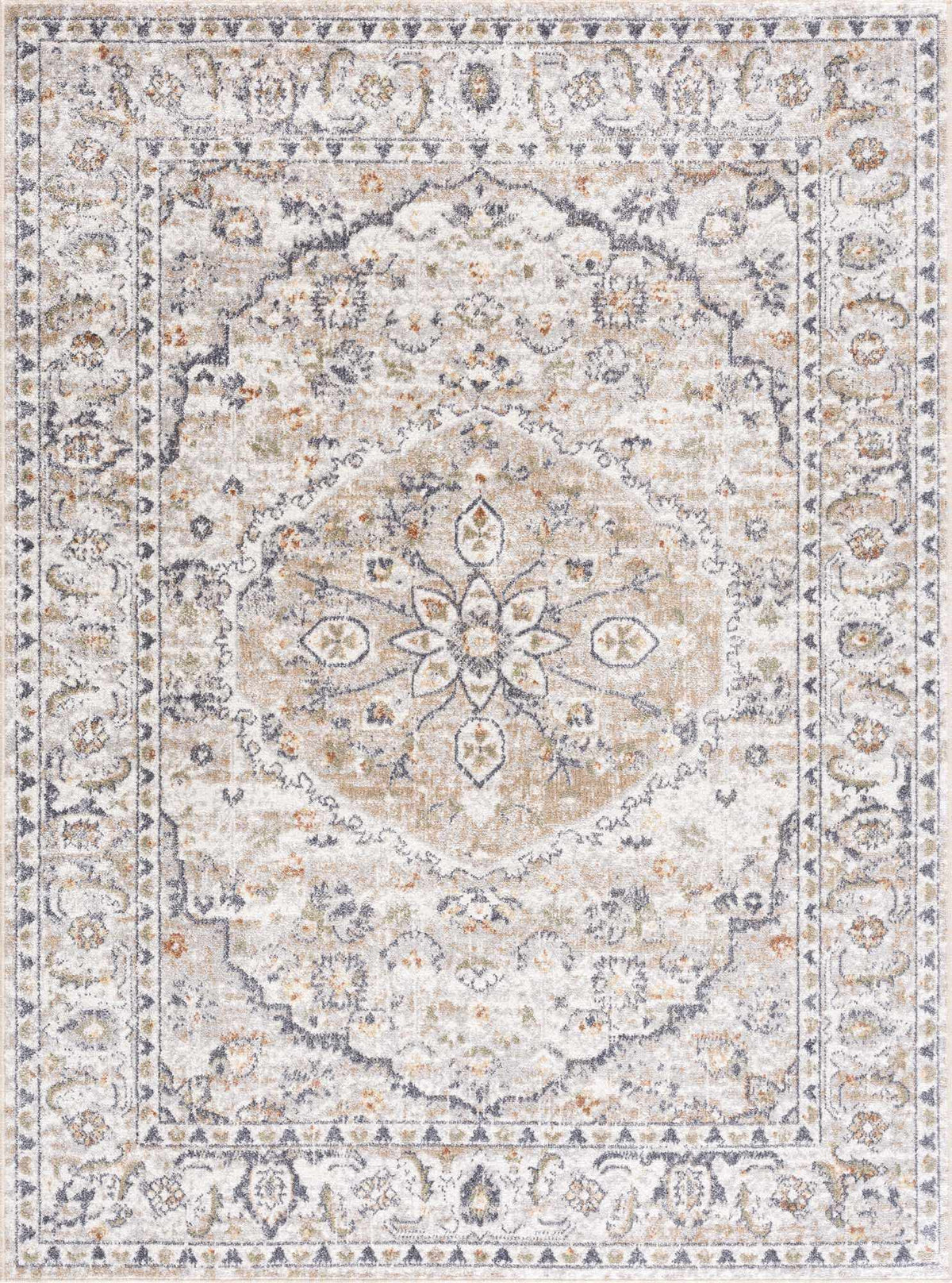 Boutique Rugs Hiti Cream flat pile washable rug with a soft, textured design, perfect for modern living spaces.