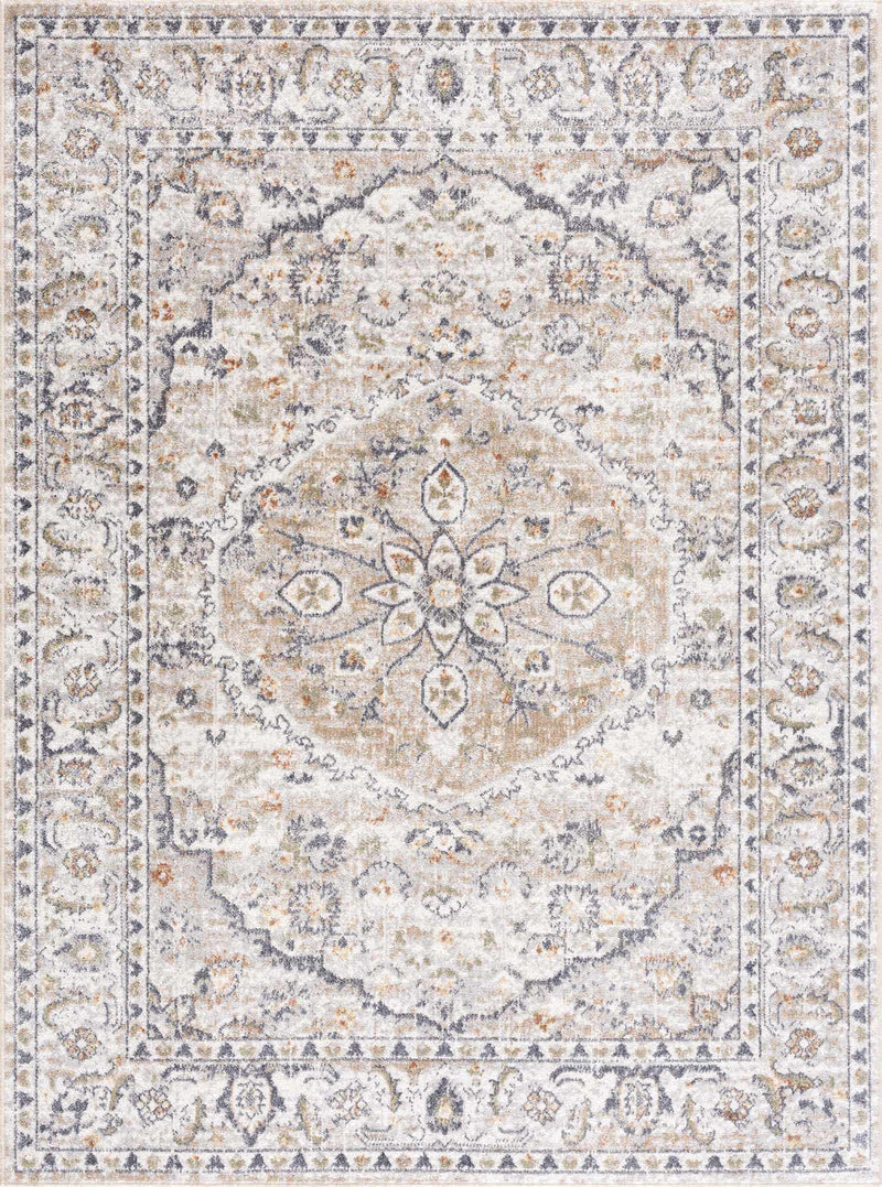 Boutique Rugs Hiti Cream flat pile washable rug with a soft, textured design, perfect for modern living spaces.
