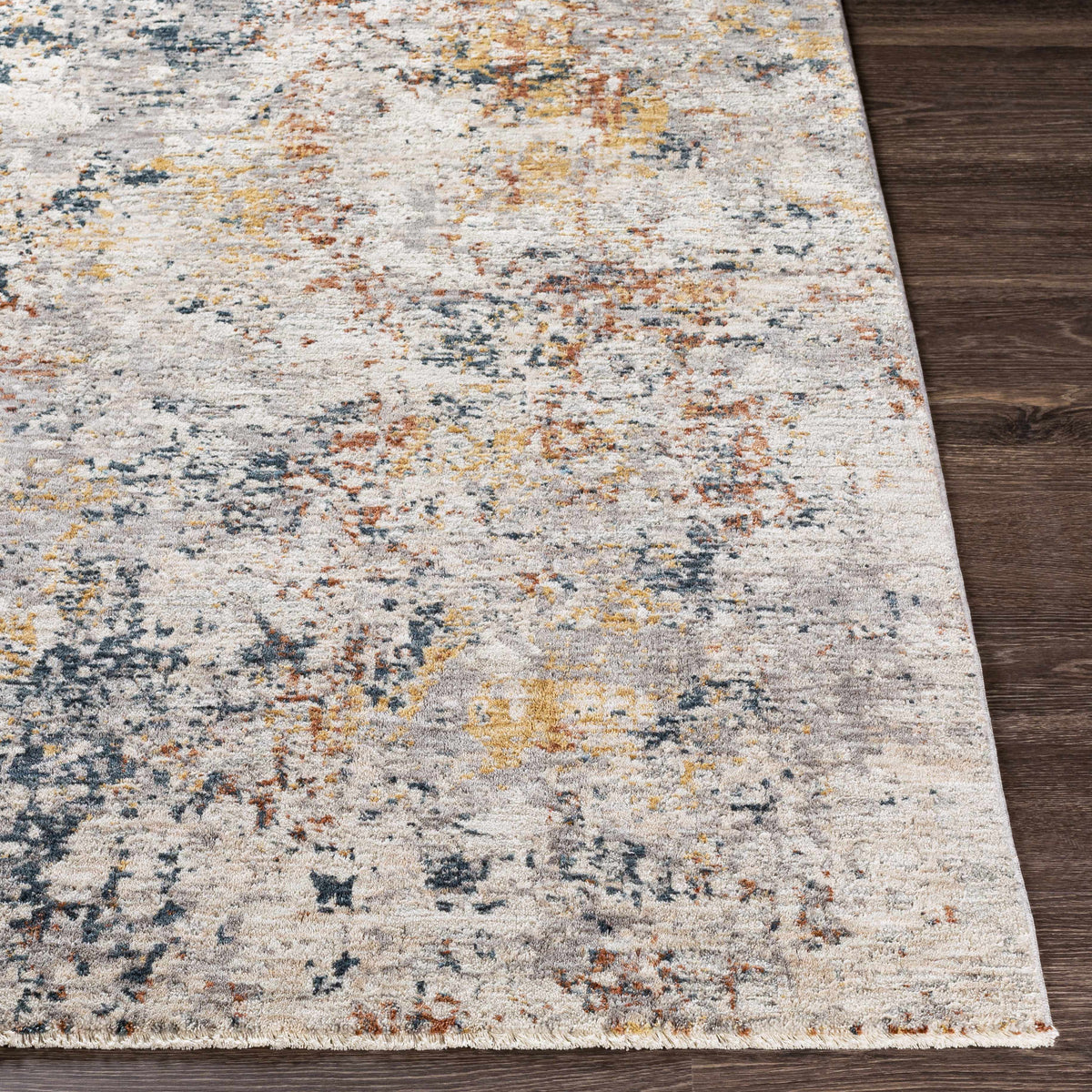 Front view of the Lydney Luxe Rug by Boutique Rugs, showcasing its intricate pattern and plush texture.