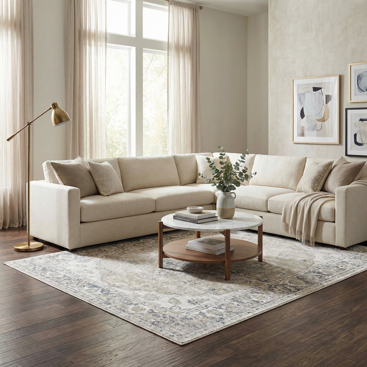 Colorful Rudoblu Boutique washable rug by Boutique Rugs, featuring a vibrant, patterned design on soft, durable fabric.